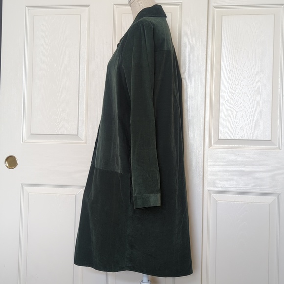 COS A-line Forest Green Corduroy Dress - Picture 8 of 12